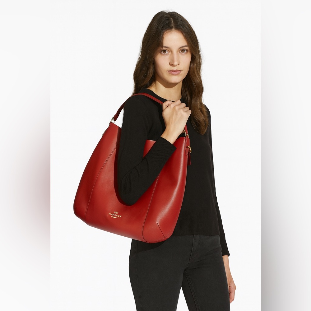 Coach Isabelle leather hobo bag